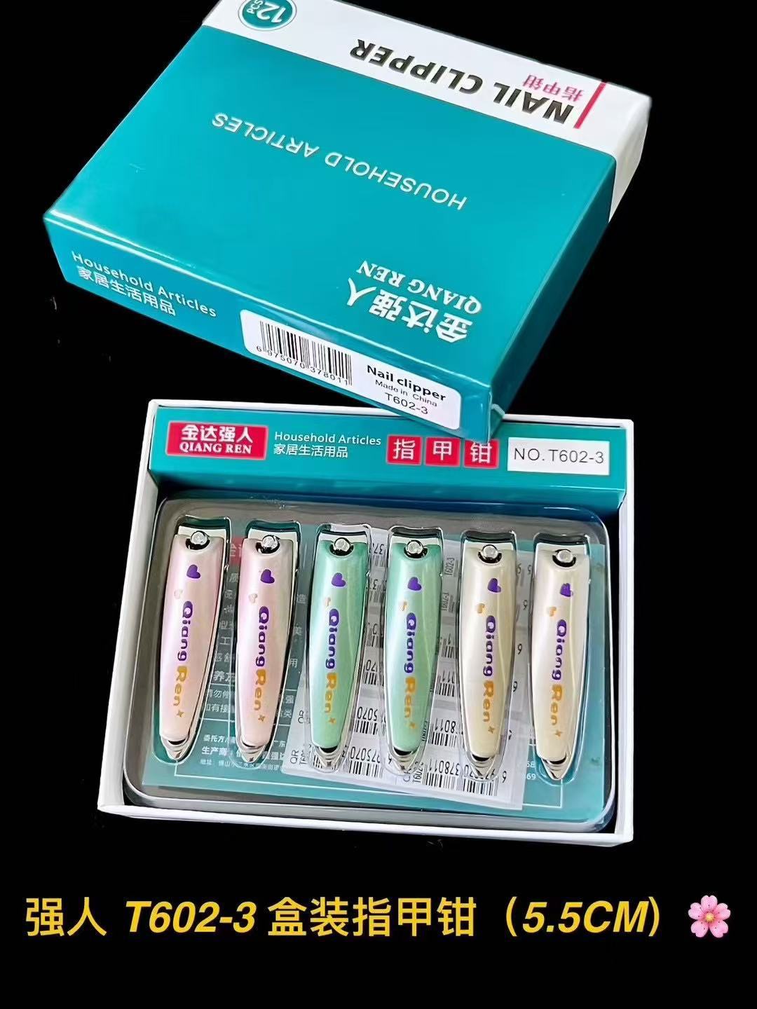 Cuchillos de uñas Jinda Strong 100 cortadores de uñas grandes, medianos y pequeños, cortaúñas de boca plana y cortaúñas de boca oblicua al por mayor