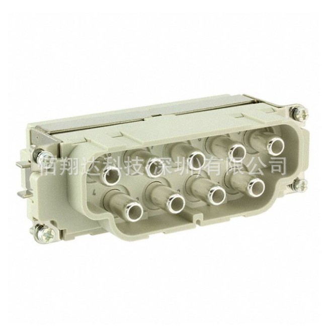 HARTING浩亭 09380082653 Han K 8/0 Pos 同轴螺栓 8针 100A 公插