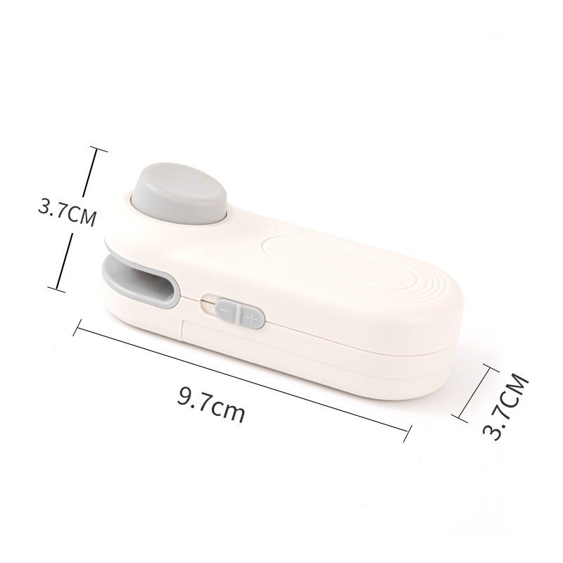 Mini máquina de sellado de bocadillos, máquina de sellado manual doméstica, máquina de sellado de bolsas de plástico portátiles, máquina de sellado térmico de presión manual pequeña