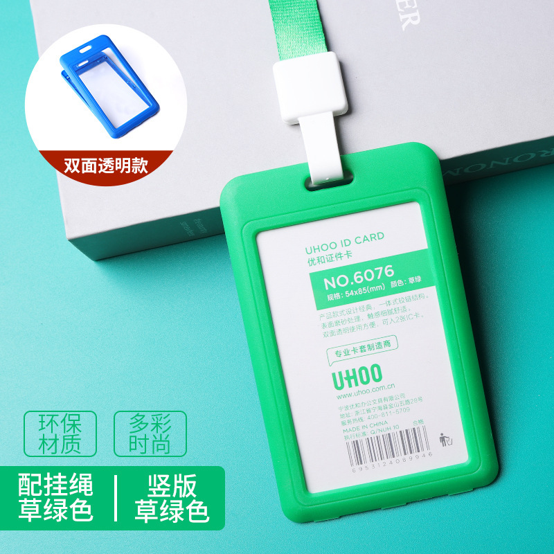 Dixuan ID カードホルダー、ストラップ付きワークカード、ワークバッジ、バッジ、バッジ、幼稚園送迎カード|undefined