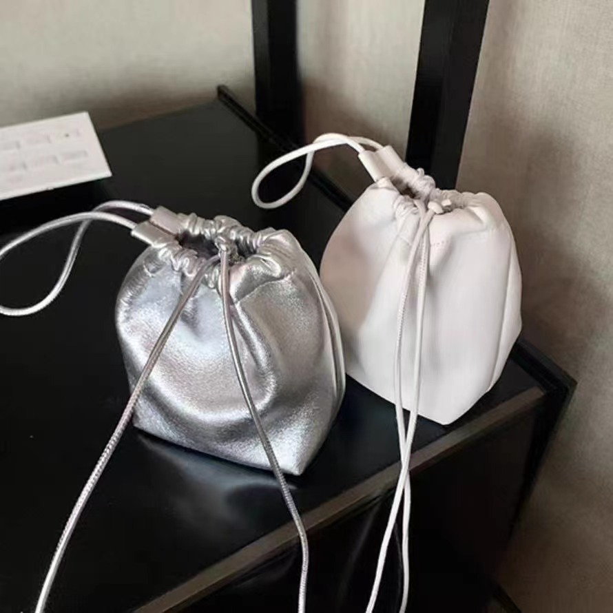 Nuevo bolso bandolera con cordón para teléfono móvil para mujer, minibolso informal versátil a la moda con un solo hombro_voghion.com