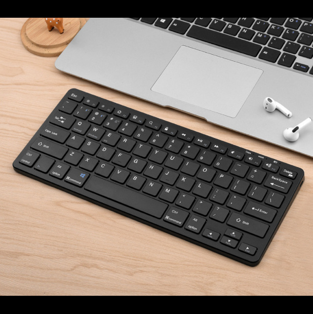 블랙 [무선 싱글 키보드 3 모드]]