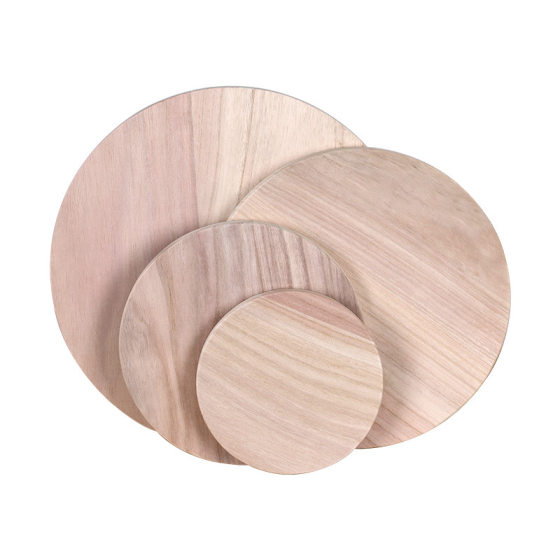 Engraved Solid Wood Square Carbonized Round Wooden Slices Wutong Wood Desktop Solid Wood One-word Partition Photography Props Wooden Board