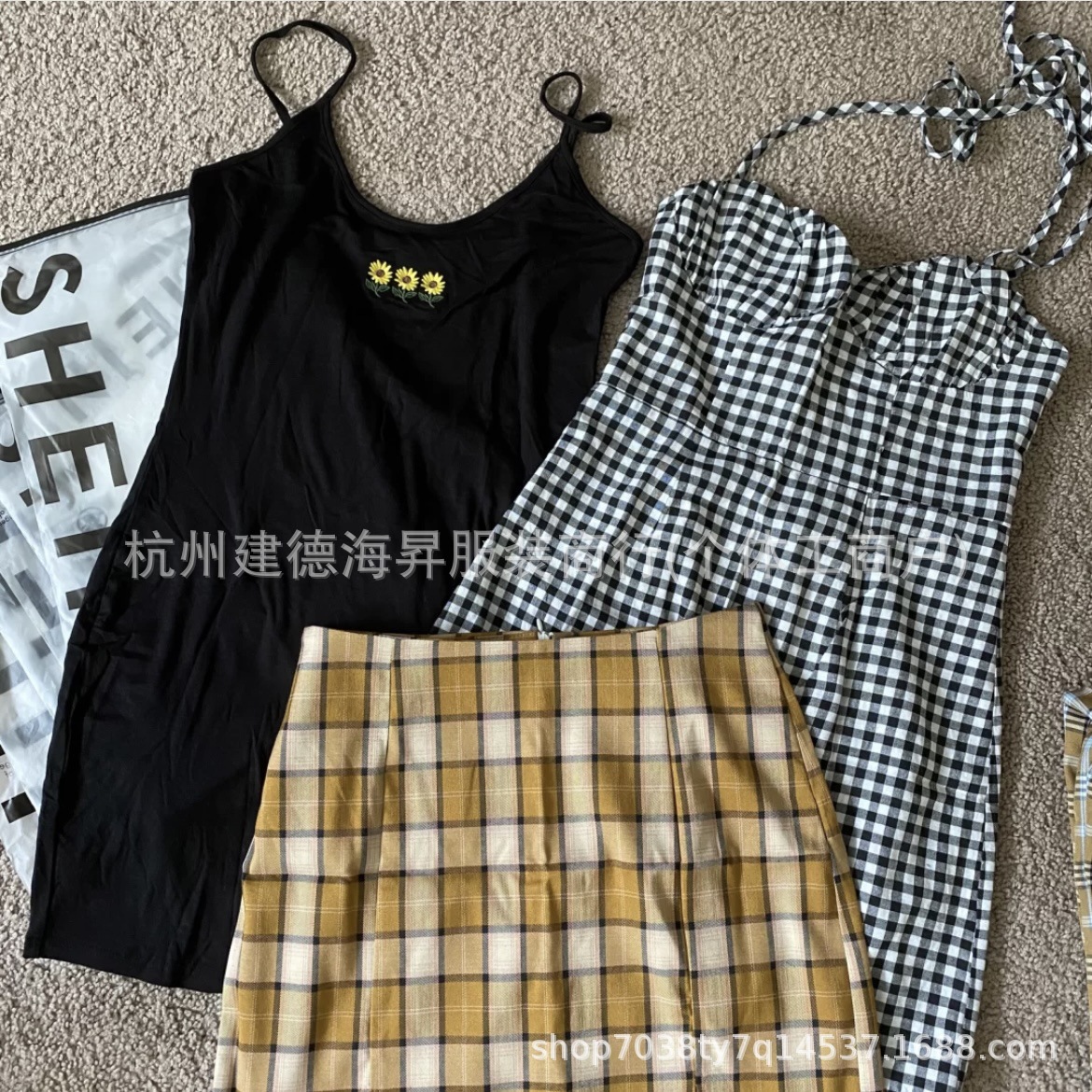SHEIN Europa y América miscelánea ropa de mujer camisa de verano nuevo vestido Xiyin Amazon suministro transfronterizo al por mayor image 5