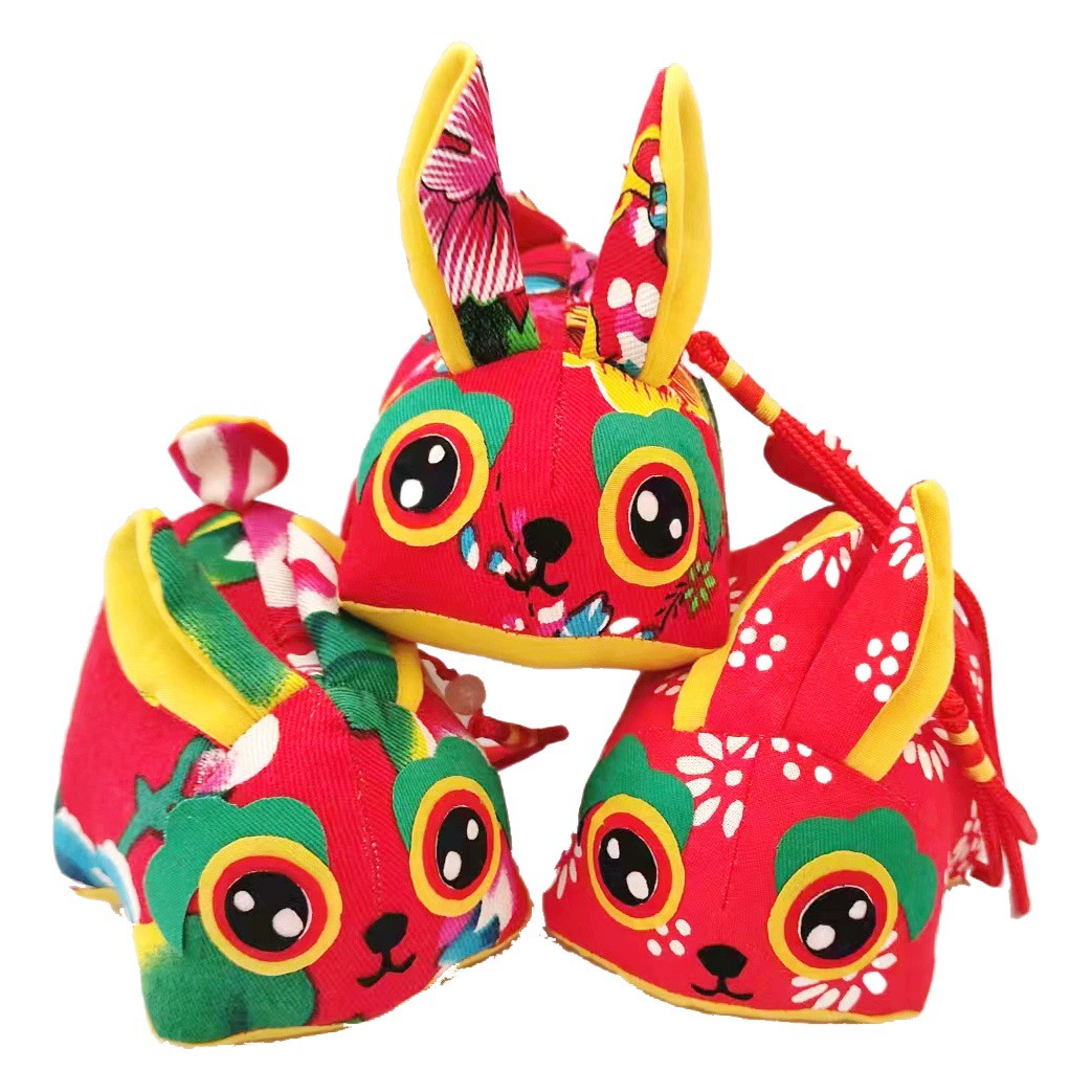 Китайский стиль Лодка-Дракон Фестиваль Саше Народная характеристика ткани ручной работы кролик Зодиак кукла бизнес народный отель подарок