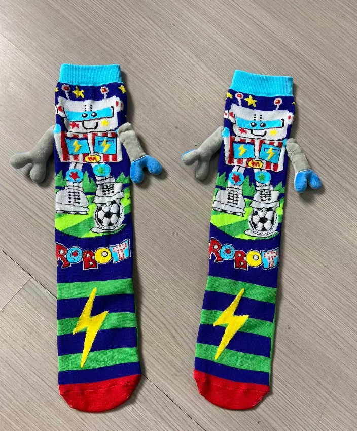 Red transfronteriza de Internet estilo caliente joyería para niños calcetines personalidad tendencia dibujos animados Magic boy calcetines niña princesa calcetines al por mayor