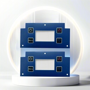 Silk Screen Pc Panel Industrial Equipment Bulging Button Film Pvc Film Control Panel Pet Button Film