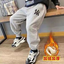 童装男童裤子春秋儿童运动裤休闲卫裤春装潮款中大童2023新款帅气