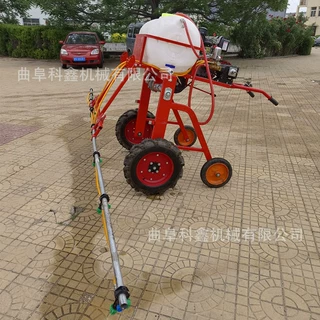科鑫柴油打药机农用自走式小麦玉米汽油喷药机 好操作省时省力