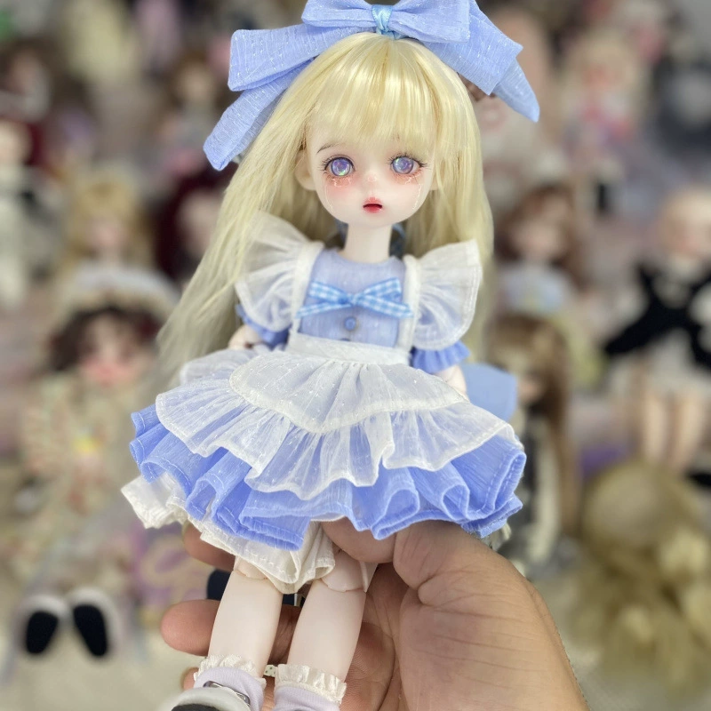 6 точек Домашний BJD30 см сустав mjd кукла Макияж кукла 3D реальный глаз девочка игрушка наряд кукла