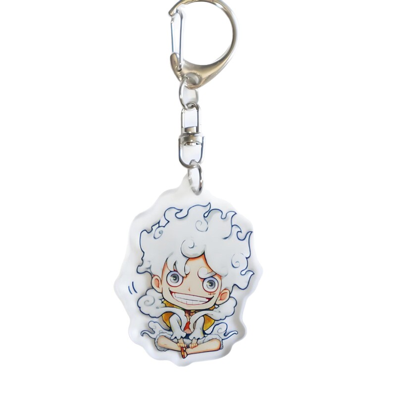 アニメワンピース周辺アクリルキーホルダーワンピース二次元高透明バックパックペンダントジュエリー卸売|undefined