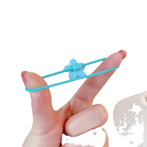 Super cute rubber band for children and babies. Small size does not hurt hair. Cartoon princess tiara hair rope for girls.