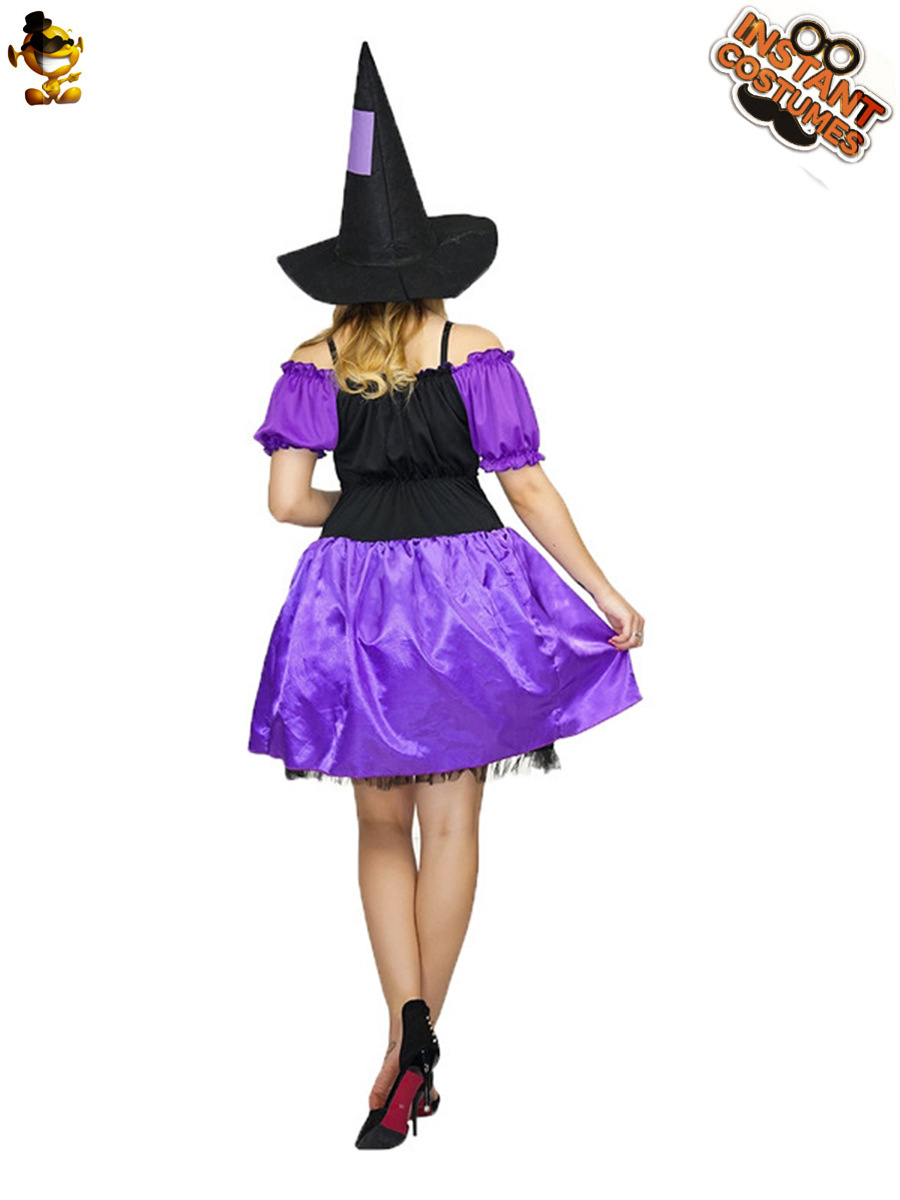 Bruja ropa de fiesta de Halloween traje de Carnaval mascarada etapa traje de cosplay image 3
