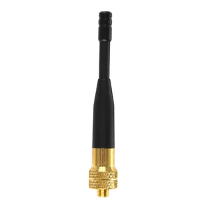 Антенна диалога SMA-F Материнская золотая маленькая антенна UHF Мобильная короткая антенна с высокой растущей антенной применима Baofeng