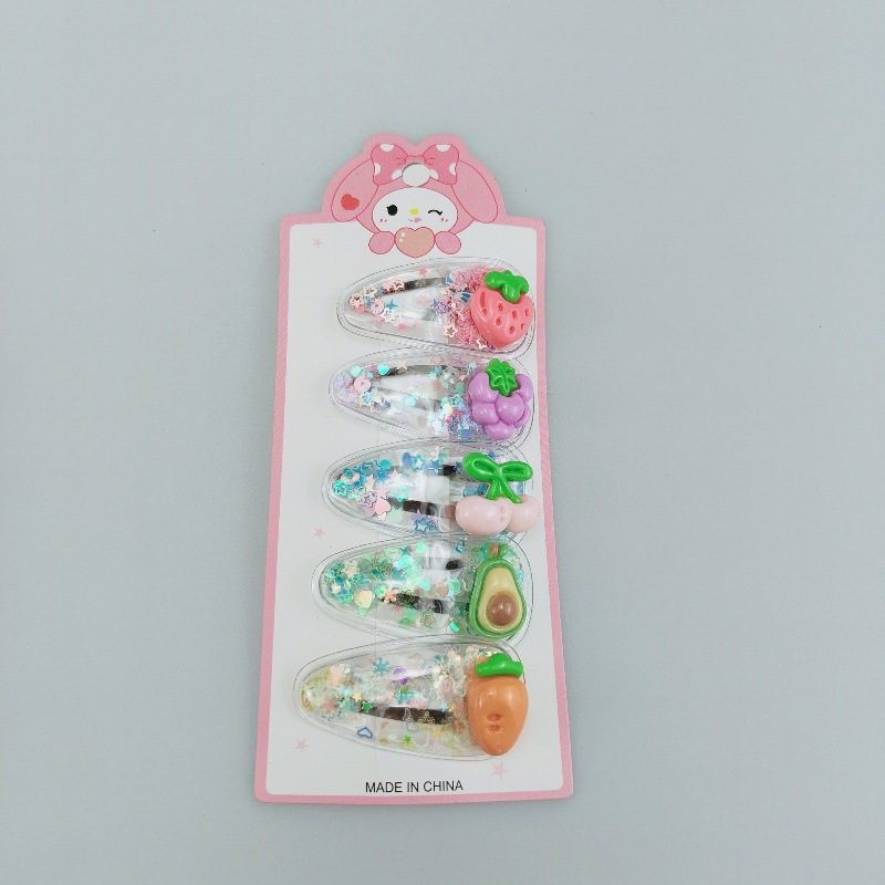 Frutas - Set de 5 piezas con tarjetas