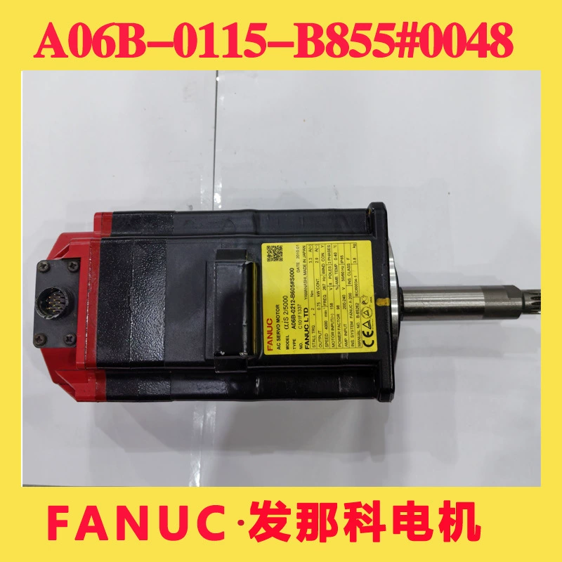 Подержанный в употреблении Fanuc робот-серводвигатель A06B-0212-B605 # S000 FANUC Манипулятор