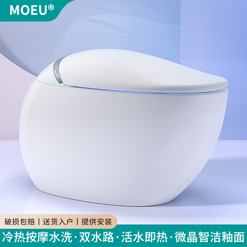 太空舱家用全自动智能马桶冷热按摩水洗老人模式紫外线喷杆坐便器