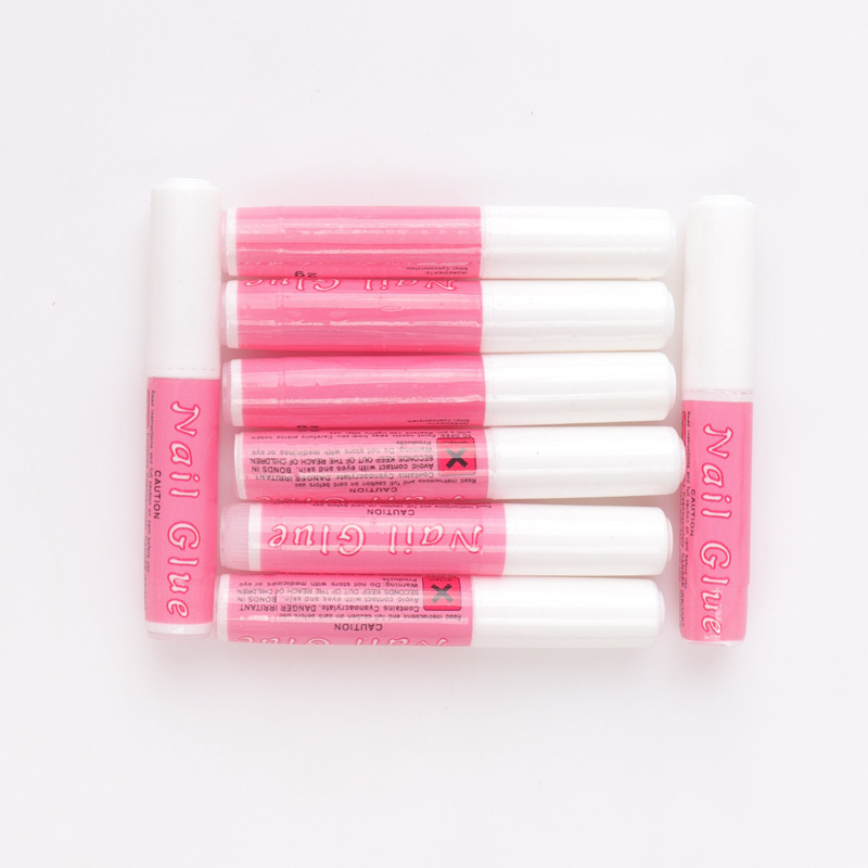 Nail Art Special 401 Glue Bulk White Blank Strong Waterproof Nail Art Glue Wholesale Tool Nailglue Glitter Powder