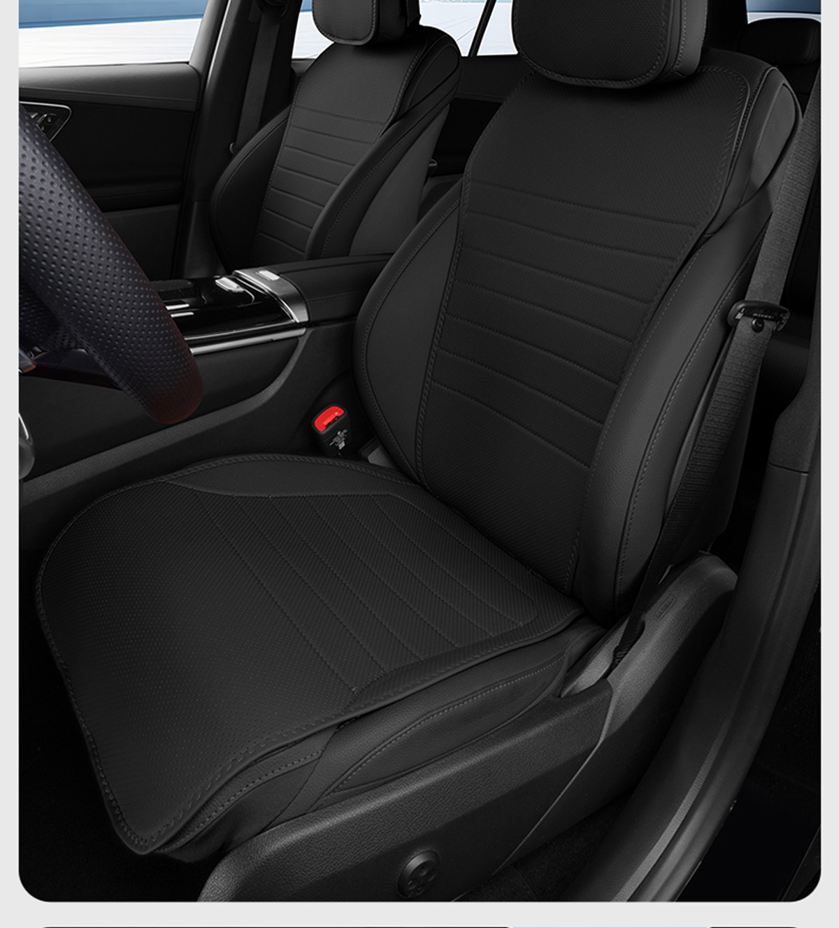 Suitable for Mercedes-Benz Glc260 Seat Cushion, Car-Specific Modified Seat Cover Accessories, Seat Cover Decoration, Breathable Seat Cushion Accessories