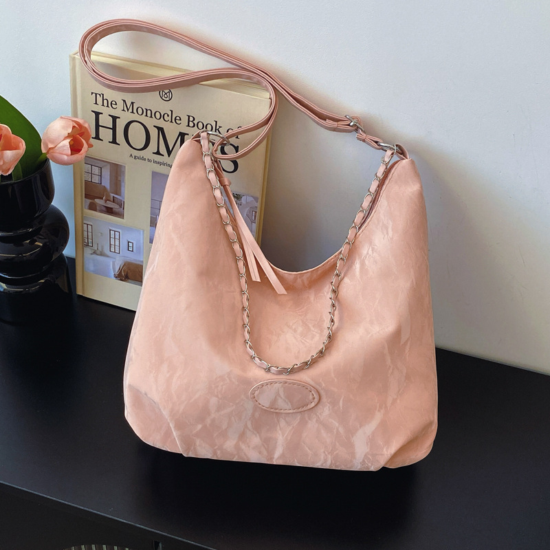 Bolso grande casual para mujer, nuevo modelo de moda 2025, bolso cruzado de tendencia, bolso de hombro para el trabajo, bolso tote.