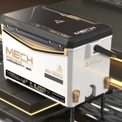 一帆精工正品29L新款钓箱不锈钢全套配件六面聚氨酯超硬钓鱼箱