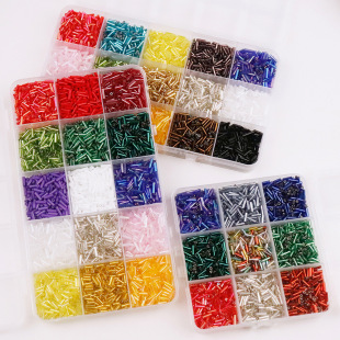 2x6mm��ɫ�ܠ�ɢ�鲣���ܾ�����b�ֹ�diy������Ʒ�������