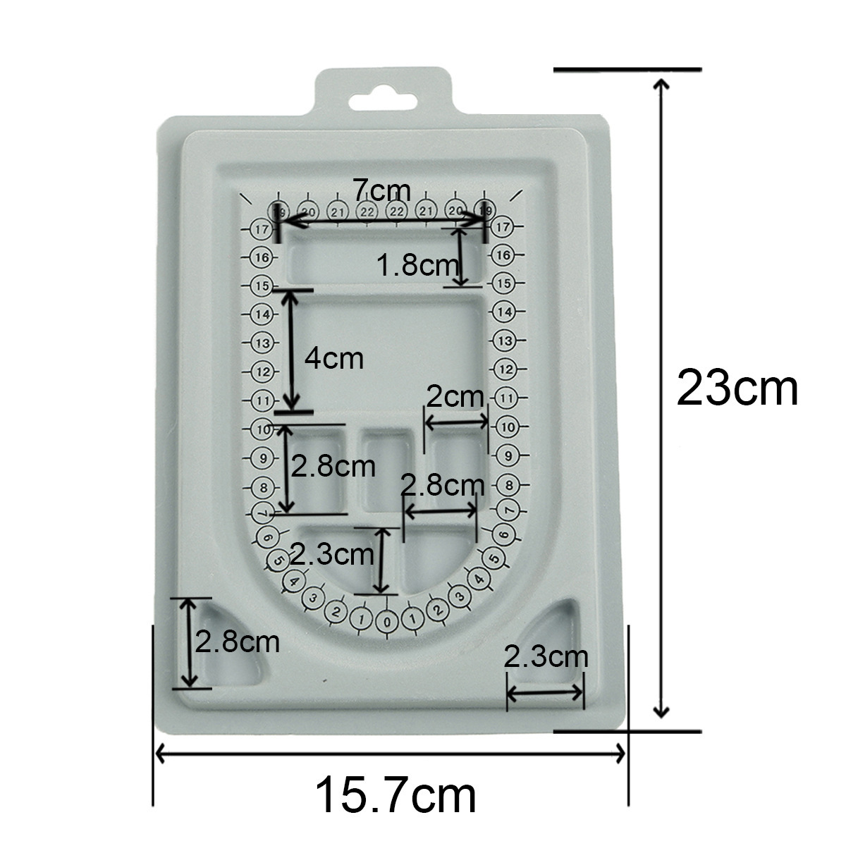 Material PE joyería de flojo hecha a mano DIY diseño de cuerdas de disco collar de cuentas artículos de cuentas a granel cuentas disco vacío image 16