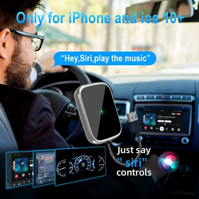 Simsiz CarPlay və Android Auto Wired to Wireless Converter Suitable