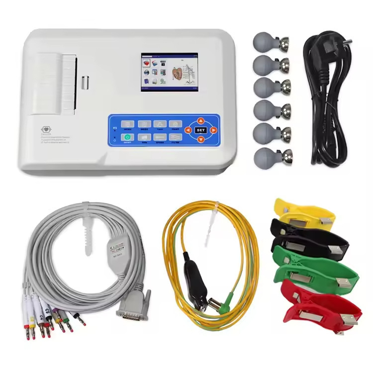 デジタル 3 チャンネル ECG300G 3 チャンネル心電図マシン|undefined