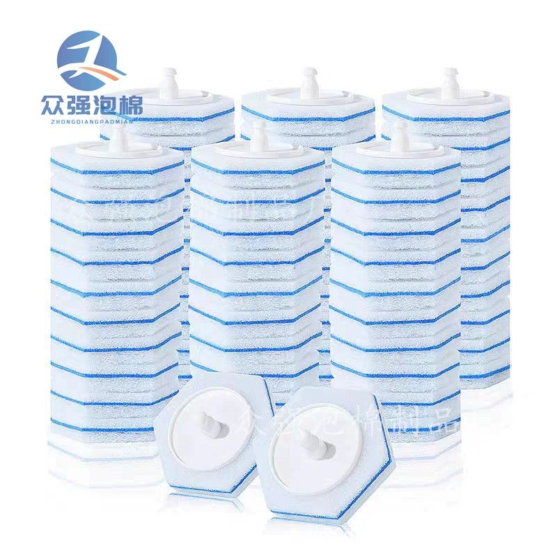 Одноразовая щетка для унитаза с высокой головкой для чистки унитазов, щетка для унитаза с губкой для ванной комнаты и встроенной чистящей жидкостью