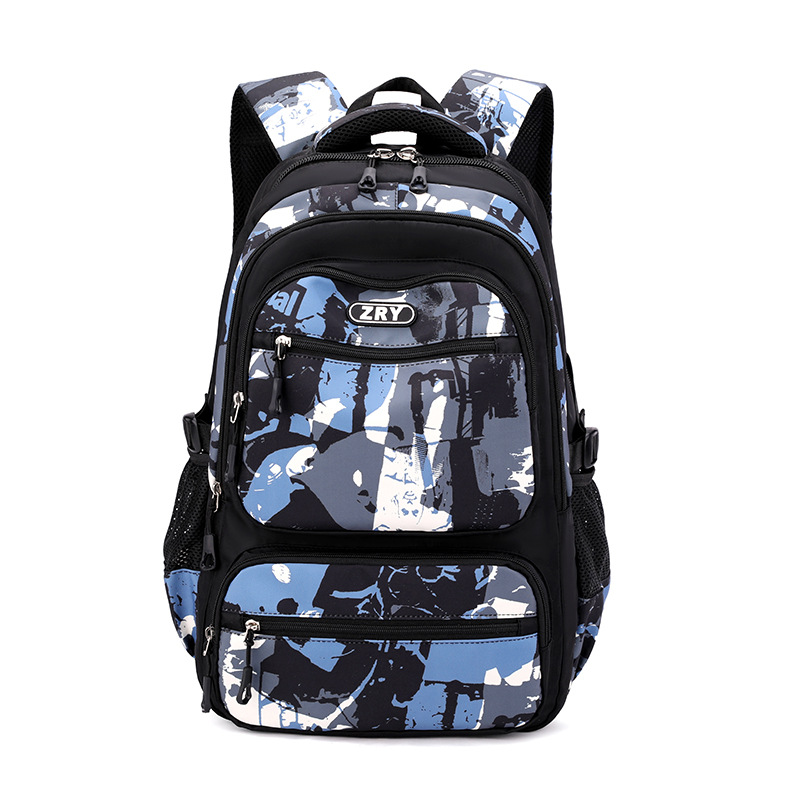 Mochila de escolares para estudiantes de secundaria, mochila de escolares para estudiantes de secundaria, mochila de graffiti para estudiantes universitarios.