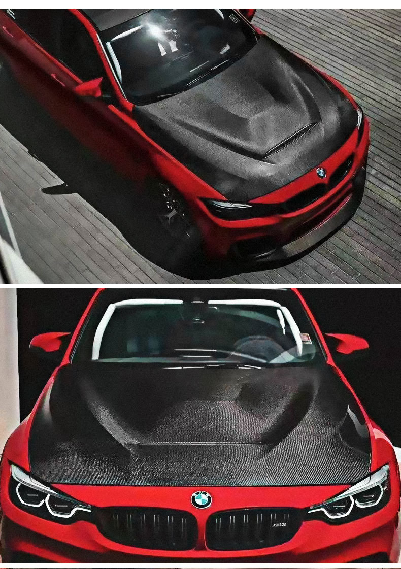 Adapted 3 series modified carbon fiber cover F30 carbon fiber cover F35 carbon fiber cover f30f35 engine cover