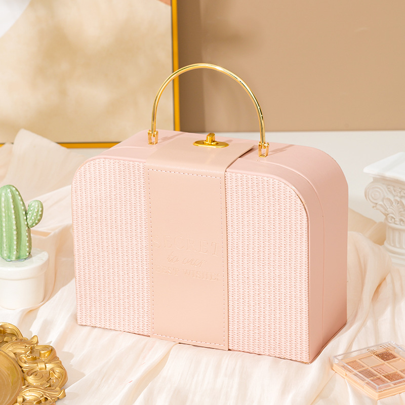 핑크; 25.5*18.5*10.5cm