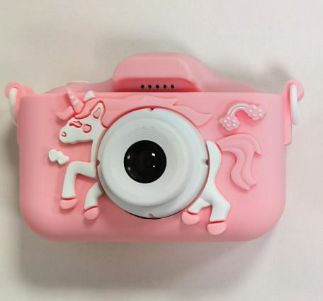Cámara infantil de nuevo modelo en liquidación, cámara digital mini de dibujos animados con doble cámara de alta definición para niños y niñas, cámara pequeña tipo DSLR.