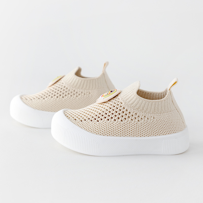 Nuevos zapatos para bebés con suela suave para bebés 1 - 13 años de verano antideslizante zapatos transpirables zapatos de tejido volador