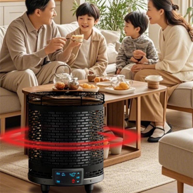 外贸石墨烯取暖器家用智能室内加热电暖器全屋取暖省电节能速热|undefined