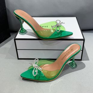 ���Q��a���^ˮ荺����Y�߸���ЬŮ African High Heels Slippers