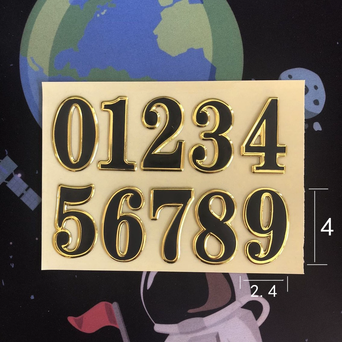 Цифровой номерной знак дома, самоклеящаяся цифровая наклейка, номерной знак дома, самоклеящаяся цифровая стерео наклейка с номером комнаты