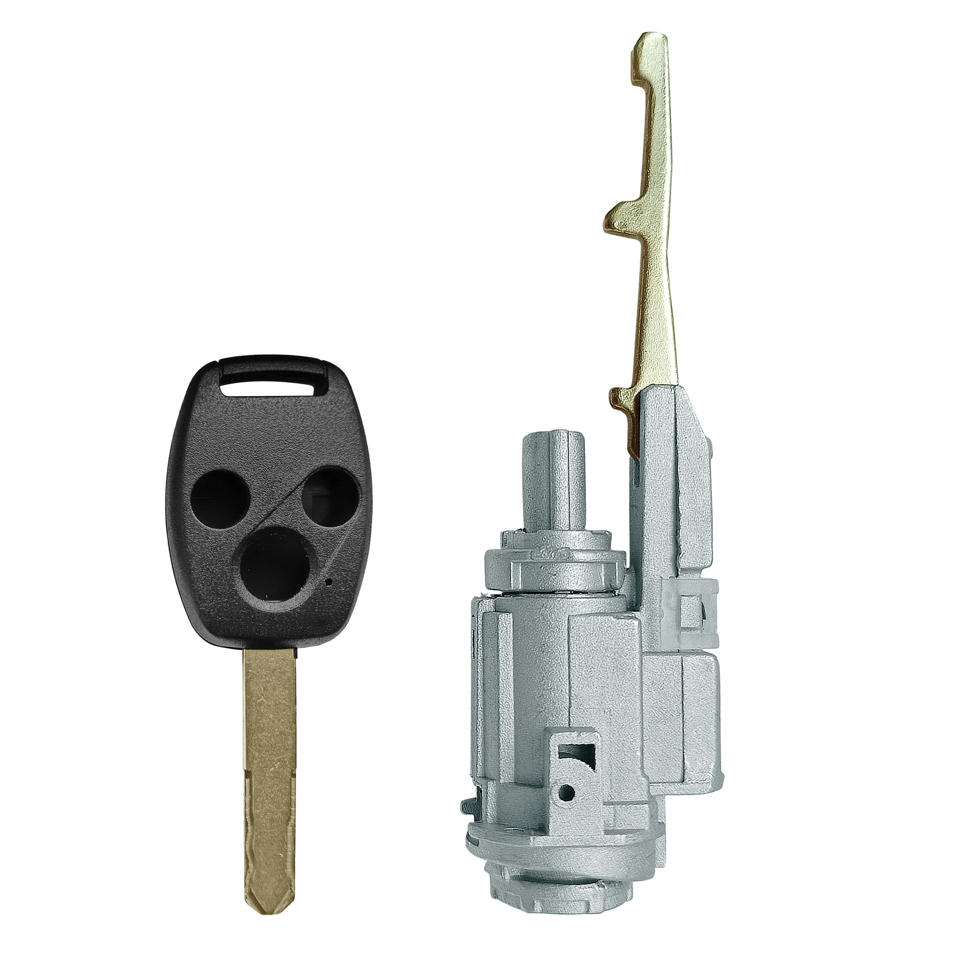 Aplicable a Honda encendido bloqueo 3 llaves CRV Accord Fit Civic Odyssey encendido bloqueo 1 llave