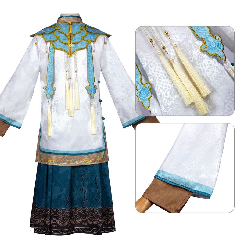 第五人格cos服白泽古风汉服旗袍卷古风游戏套装cosplay服装演出服|undefined