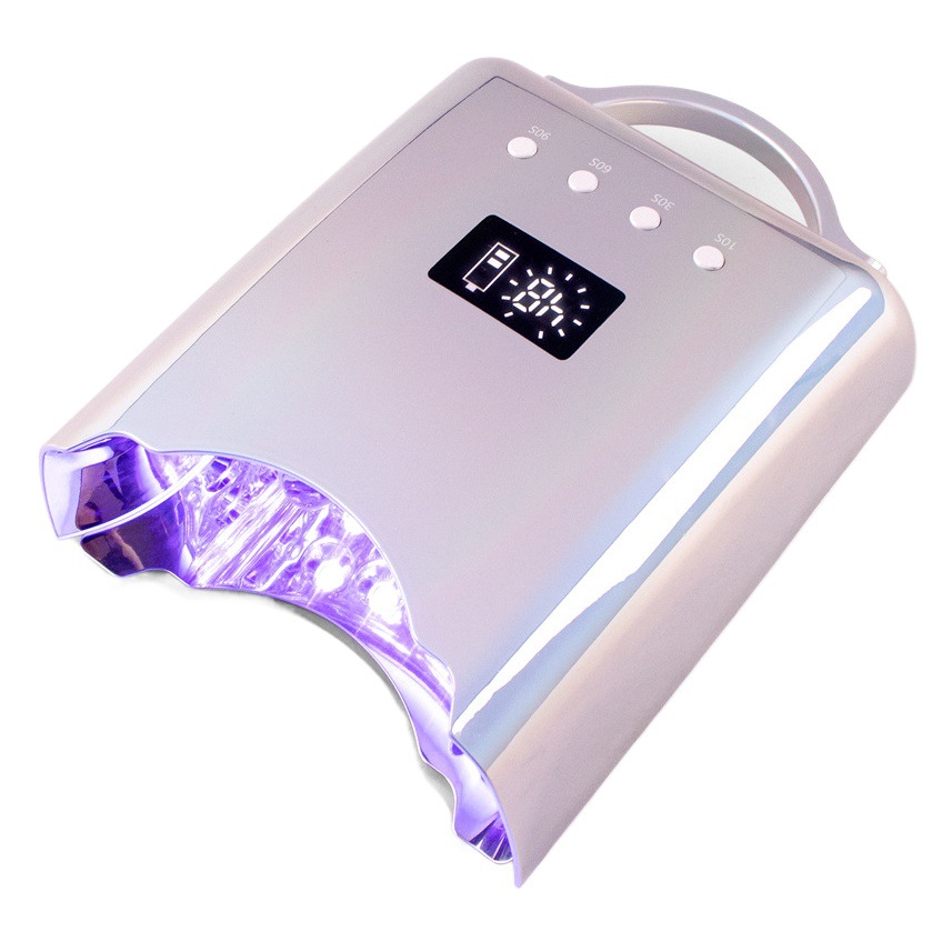 Transfronterizo nuevo 78w de almacenamiento eléctrico lámpara de fototerapia de uñas LED lámpara de uñas máquina de fototerapia de secado rápido lámpara de uñas recargable