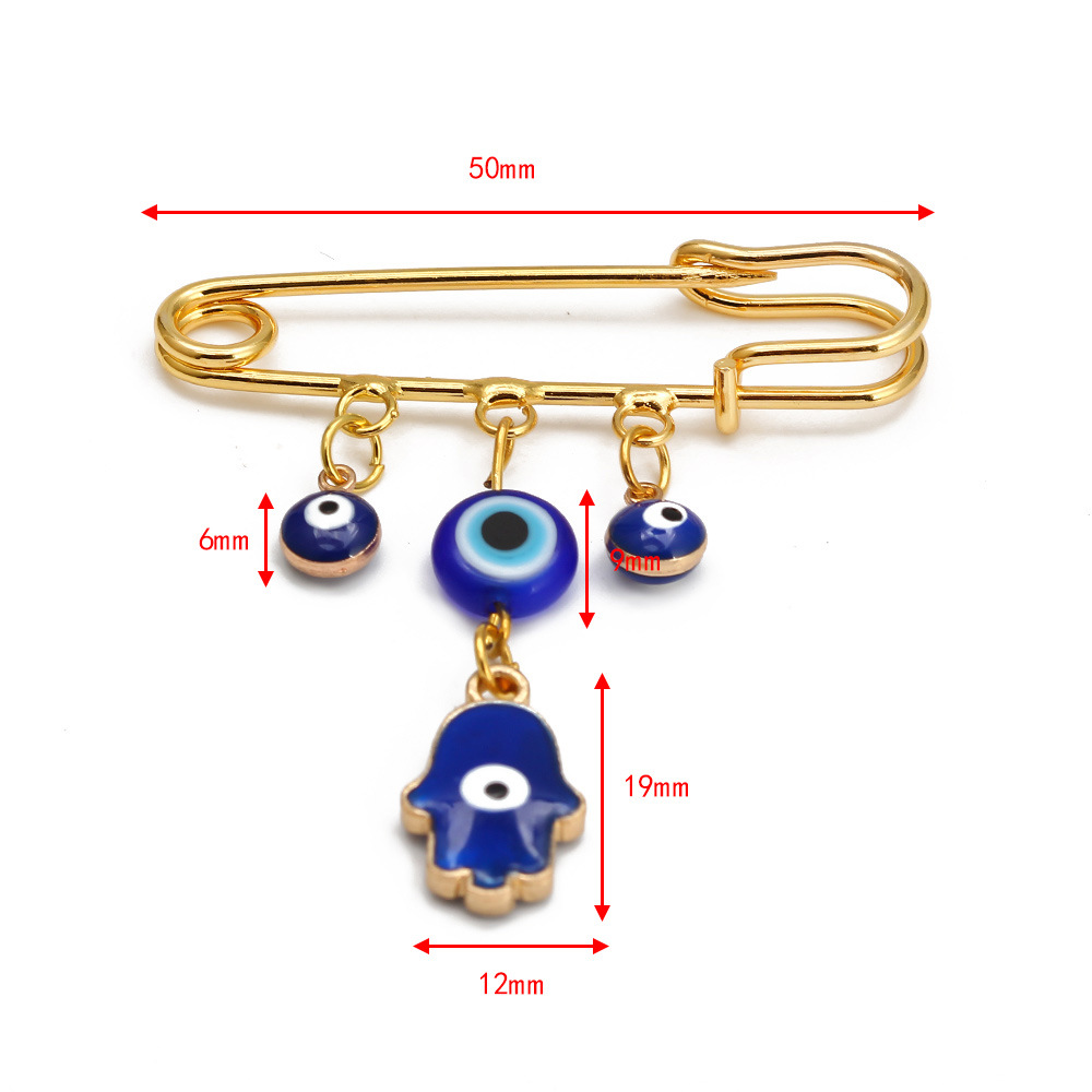 Simple Style Eye Alloy Plating Women's Brooches display picture 28