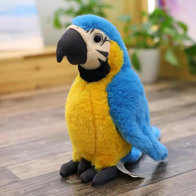 Nueva simulación Macaw muñeca Rio aventura loro muñeca máquina pájaro muñeca de peluche de juguete al por mayor