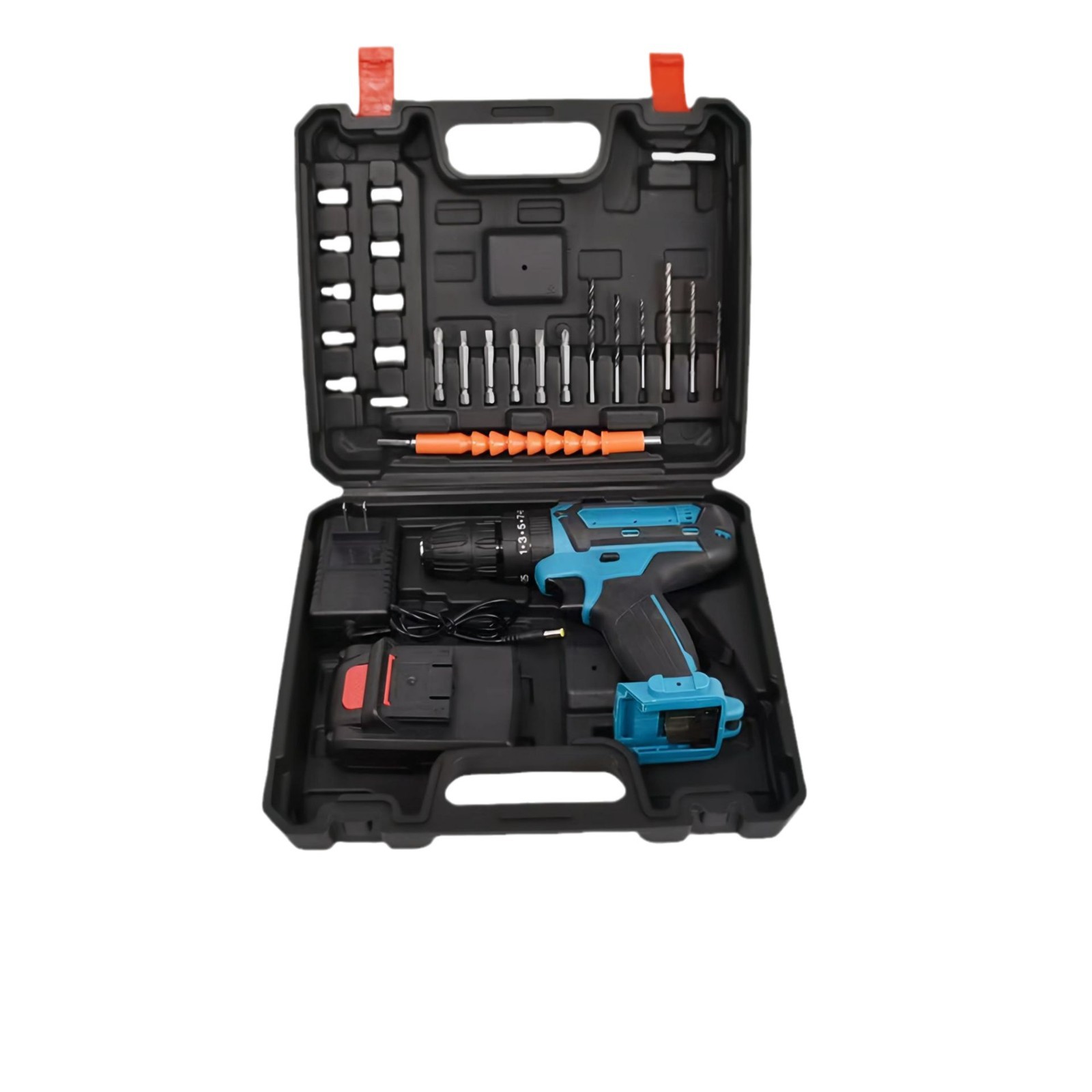 Taladro recargable de litio taladro de mano multifunción taladro eléctrico taladro de impacto destornillador eléctrico del hogar destornillador