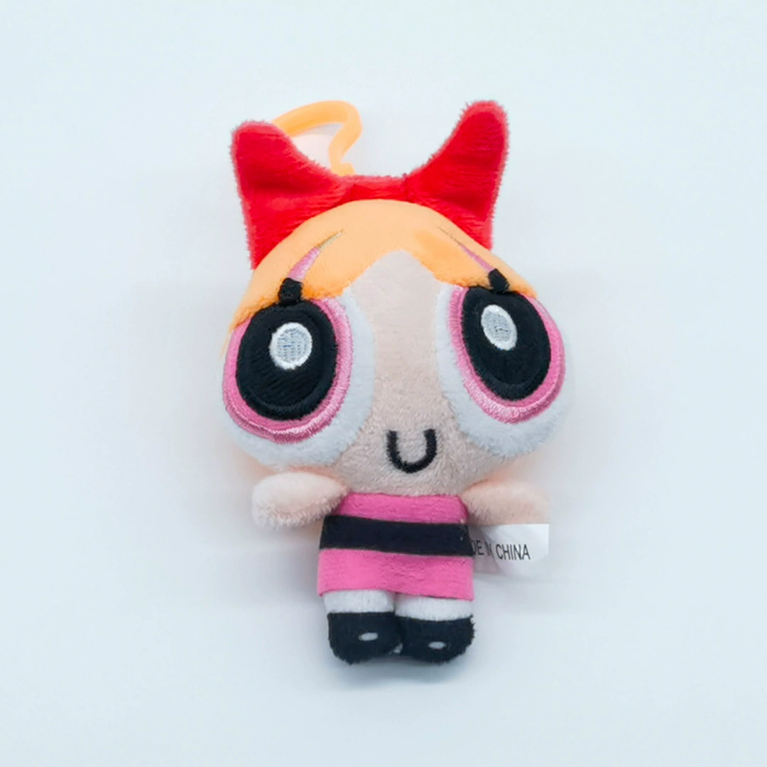 Кросс-бортовая бутиковая 9CMThePowerpuffGirls плюшевая игрушка оптовый брелок PowerpuffLittle полицейский кулон