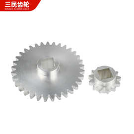 小齿轮 小模数齿轮 方孔铝齿轮 异形孔齿轮五金加工 铝加工件