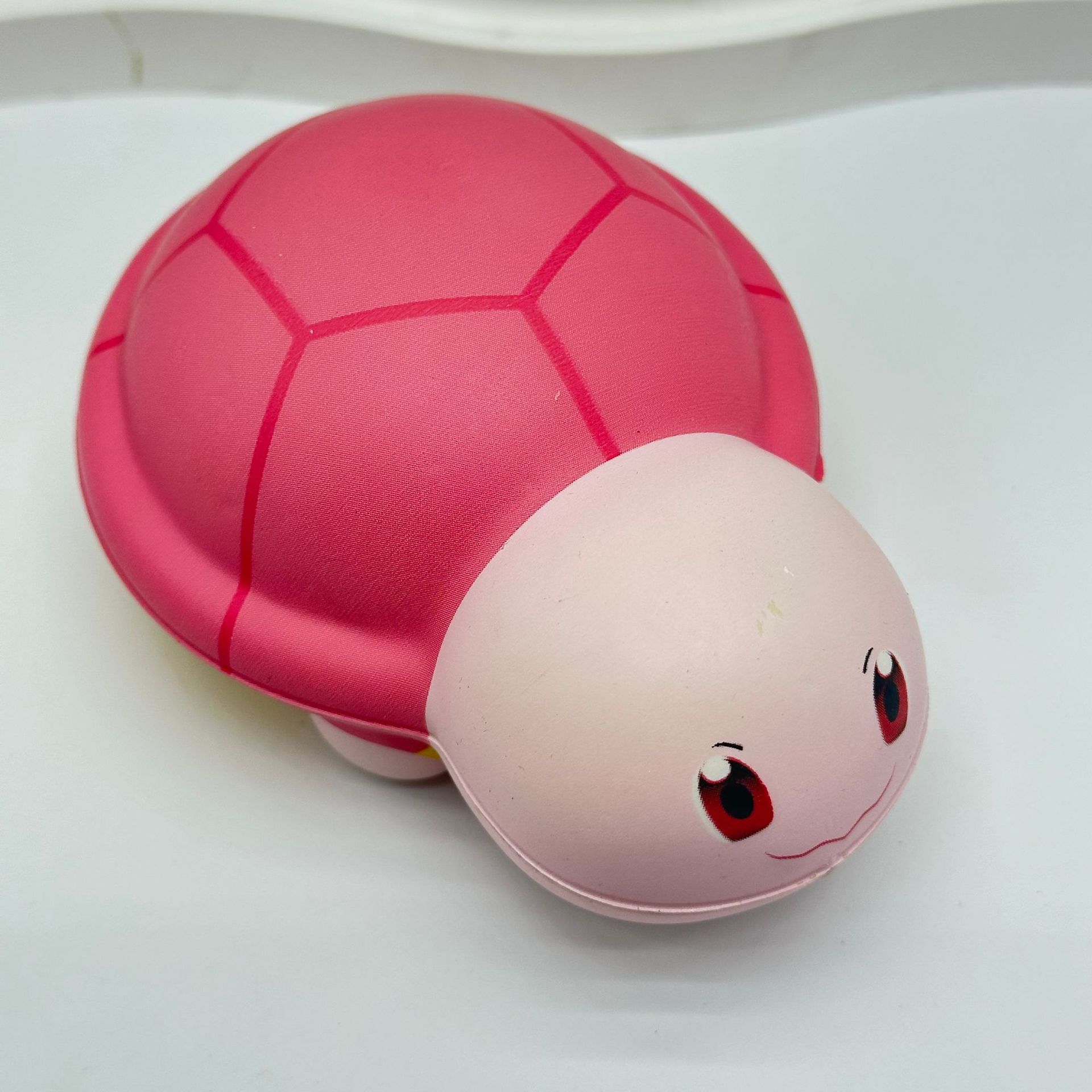 Todo el mismo tipo de tortuga roja pellizco pellizco PU rebote lento descompresión súper suave súper adorable impresión en color completo muñeca de puta