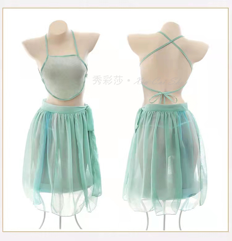 Antique National Fashion Sexy Underwear Bellyband Hanfu Pajamas Nightgown Dating Gown — detail image 13