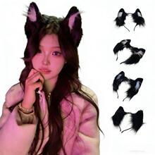 N 43413 Cat Ears Headband ��ͨè�䷢�� �羳ŷ������ѷ