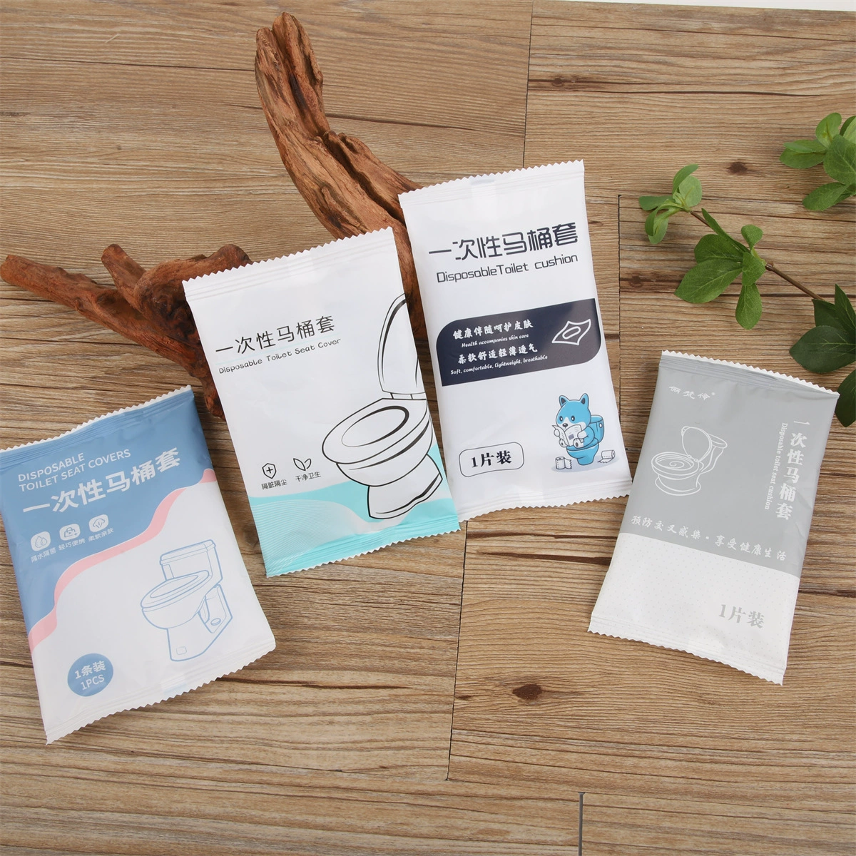 Одноразовые чехлы для унитазов для отелей, гостевых домов и B&B, из нетканого материала, водонепроницаемые, утолщенные, удобные для путешествий и портативные.